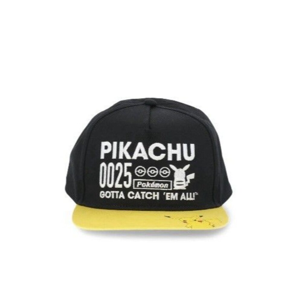 Pokemon Trainer Hat Pikachu Snapback Baseball Cap "Gotta Catch Em All" Youth